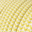 Cable eléctrico redondo RZ10 ZigZag Rayón Amarillo - Certificación UL