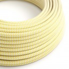Cable eléctrico redondo RZ10 ZigZag Rayón Amarillo - Certificación UL