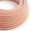 Cable eléctrico redondo RZ15 ZigZag Rayón Naranja - Certificación UL