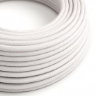 Cable eléctrico redondo RC16 Algodón Rosa pálido - Certificación UL