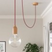 Round Electric Cable RN24 Cherry Red - UL listed