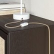 Cable eléctrico textil plano recubierto de yute natural - PN06