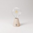 Portable and rechargeable Cabless01 Lamp with bulb - customizable (min 20 pieces)