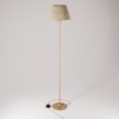 MAG-Y floor lamp with round metal base and shade Impero M